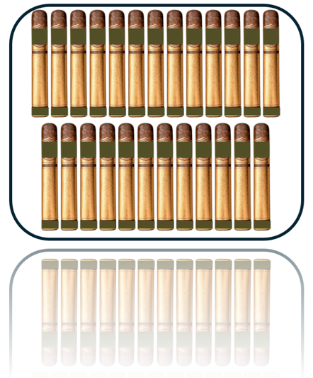 Rocky Patel Gold Label Half Corona - 25 Pack